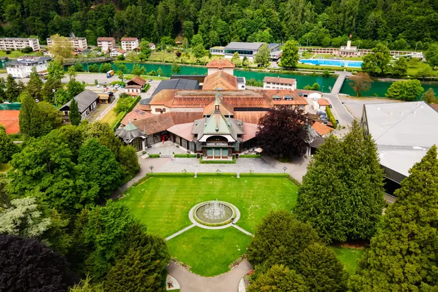 Clear aerial view of a residential property for a listing
