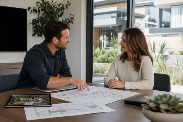 Personal consultation before a property shoot